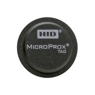 HID MICROPROX Adhesive Proximity Tag | Grey Color | Pre-Programmed | Compatible with MICROPROX Readers | by Dicker Data
