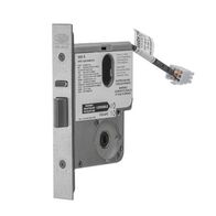 Electric Mortice Lock 60mm Backset | Monitored | 12-24VDC | Satin Chrome | by Dicker Data