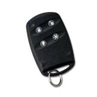 Keychain Touch Pad Keyfob ITI 4-Button | Compact Design | Battery Operated | Compatible with Reliance Alarm Systems | by Dicker Data