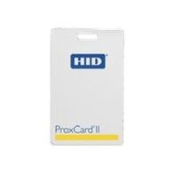 RF Proximity Card HID ProxCard II | 125 kHz Frequency | Vertical Slot Punch | White Gloss Finish | @Pack of 100 | by Dicker Data