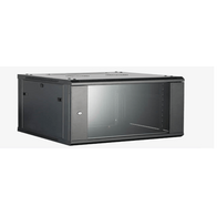 4U Rack Cabinet | Closeable Cable Channels | 40 kg Load Capacity | by Dicker Data