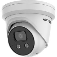 8MP Turret Camera | Strobe Audio & Built-in Microphone | IR 30M | by Dicker Data
