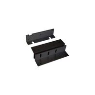 Black L&Z Bracket for Single EM5700 Monitored Lock | High-Grade Metal | Secure Mounting Design | by Dicker Data