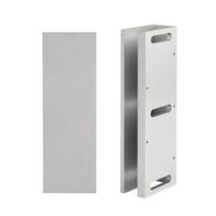 LOCKWOOD EMZ4B-GU U Bracket for 12mm Glass | Cast Aluminium | Adjustable Fixing Positions | by Dicker Data