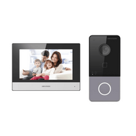 HIKVISION Intercom KIS603-P G2 2MP Kit | Surface Mount | Plastic Housing | by Dicker Data