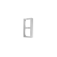 HIKVISION Intercom KD-ACW2-S Double Module Housing | Stainless Steel | Surface Mount Design | Includes 2 Module Frames | by Dicker Data