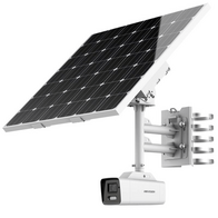 4MP Solar ANPR Bullet Camera Kit | 80W Solar Panel | 30M IR Range | by Dicker Data