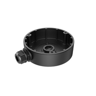 HIKVISION 1280ZJ-DM8 Black Junction Box | Durable Aluminum Alloy | Weather-Resistant Design | by Dicker Data