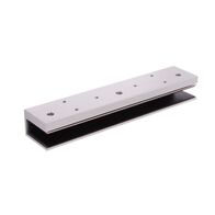 Glass Door U-Bracket for LOX EM3500 Series | Supports 12mm Thickness | Includes Dress Plate | by Dicker Data