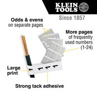 Wire Marker Book, 1-48