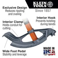 3.2 cm Iron Conduit Bender Head