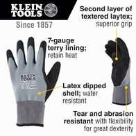 Thermal Dipped Gloves, Extra-Large
