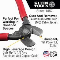 High-Leverage Compact Cable Cutter
