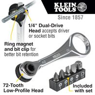 Slim Profile Mini Ratchet Set, 5-Piece