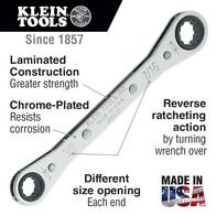 Ratcheting Box Spanner Set, 7-Piece