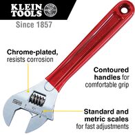 Adjustable Spanner - Extra Capacity, 260 mm