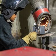 Welder's Chipping Hammer, Heat-Resistant Handle, 283 g, 18 cm