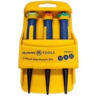 Nail Punch Set 3 Pieces 0.8mm, 1.5mm And 2.5mm Punches