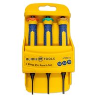 Pin Punch Set 3 Pieces 2mm, 2.5mm And 3mm Pins