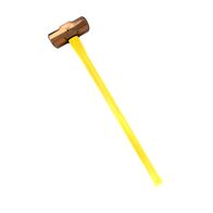 Copper Sledge Hammer 6.35kg (14lb) With Pinned Steel Core Fibreglass Yellow Handle