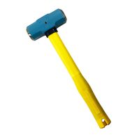 Demolition Hammer 4lb (1.81kg) Normalised Pinned Fibreglass Handle Yellow