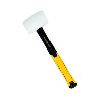 Mallet Rubber White Fibreglass Handle 16oz / 450g
