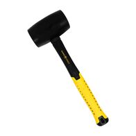 Mallet Rubber Black Fibreglass Handle 24oz / 680g