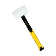 Mallet Rubber White Fibreglass Handle 24oz / 680g