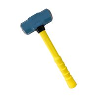 Sledge Hammer Normalised 4lb Fibreglass Nupla Handle Yellow