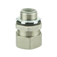 Flexible Stainless Steel 316 Conduit Fitting Straight 1" Male Thread M32