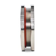 Brass Reducer Nickel Plated Hazardous Areas Male to Female M90-M75