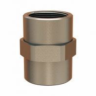 Brass Coupling Female Nickel Plated Hazardous Areas M16-M16