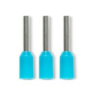 Bootlace Terminal Pre-Insulated Blue 0.75mm² Length 8mm 500 Pack