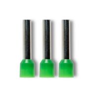 Bootlace Terminal Pre-Insulated Green 6mm² Length 18mm 50 Pack