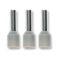 Bootlace Terminal Pre-Insulated Grey 2.5mm² Length 8mm 500 Pack