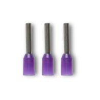 Bootlace Terminal Pre-Insulated Violet 0.25mm² Length 6mm 100 Pack