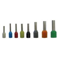 Bootlace Terminal Pre-Insulated Grey 2.5mm² Length 18mm 100 Pack