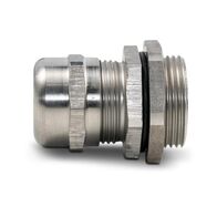 Cable Gland Stainless Steel 316 M25 Unarmoured Cable Diameter 10-14mm Thread Length 12mm