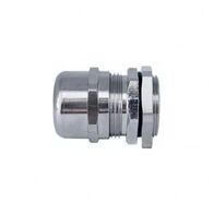 Cable Gland Brass Nickel Plated M32 Unarmoured Cable Diameter 18-25mm Thread Length 15mm