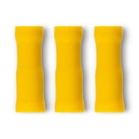 Crimp Terminal Pre-Insulated Bullet Receptacle 5mm Cable 4-6mm² Yellow 50 Pack