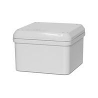 Ezibox Junction Box Weatherproof IP56 PVC Enclosure 105x105x72mm Grey