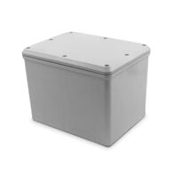 Ezibox Junction Box Weatherproof IP56 PVC Enclosure 230x175x160mm Grey