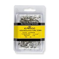 Crimp Terminal Non-Insulated Fork 4mm Cable 1.5-2.5mm² 100 Pack
