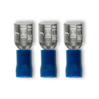 Crimp Terminal Quick Disconnect Insulated 1.5-2.5mm² Width 6.3mm Blue