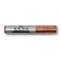 Crimp Lug Bi-Metal - Aluminium 16mm² - Copper Stalk Diameter 12mm