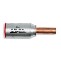 Crimp Lug Bi-Metal - Aluminium 400mm² - Copper Stalk Diameter 20mm