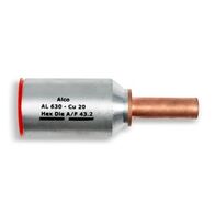 Crimp Lug Bi-Metal - Aluminium 630mm² - Copper Stalk Diameter 20mm