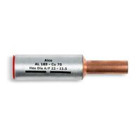 Crimp Link Bimetal Reducing 185mm² Aluminium - 70mm² Copper