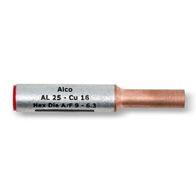 Crimp Link Bimetal Reducing 25mm² Aluminium - 16mm² Copper