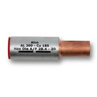Crimp Link Bimetal Reducing 300mm² Aluminium - 185mm² Copper